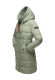 Marikoo Yuikoo Damen Wintermantel Smokey Mint Größe M - Gr. 38