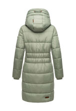Marikoo Yuikoo lange Damen Winterjacke Smokey Mint-Größe XL - Gr. 42