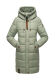 Marikoo Yuikoo lange Damen Winterjacke Smokey Mint-Größe XL - Gr. 42