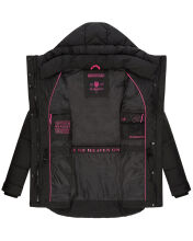Marikoo Akumaa Damen Winterjacke Schwarz Größe L - Gr. 40