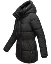 Marikoo Akumaa Damen Winterjacke Schwarz Größe XXL - Gr. 44