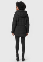 Marikoo Akumaa Damen Winterjacke Schwarz Größe XXL - Gr. 44