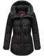 Marikoo Akumaa Damen Winterjacke Schwarz Größe XXL - Gr. 44