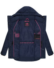 Marikoo Akumaa Damen Winterjacke Navy Größe S - Gr. 36