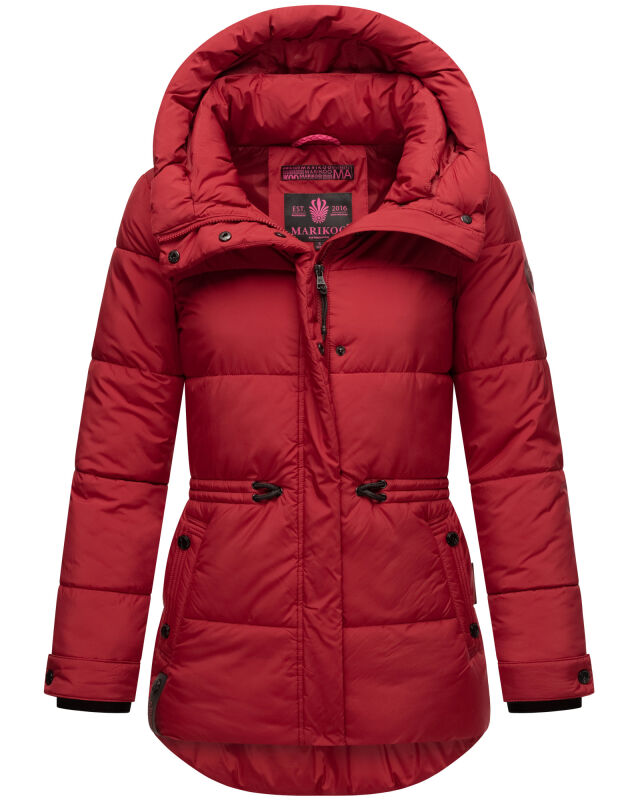 Marikoo Akumaa Damen Winterjacke Dark Red
