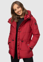 Marikoo Akumaa Damen Winterjacke Dark Red Größe XXL - Gr. 44