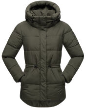 Marikoo Akumaa Damen Winterjacke Dark Olive Größe XS - Gr. 34