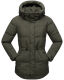 Marikoo Akumaa Damen Winterjacke Dark Olive Größe S - Gr. 36