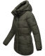 Marikoo Akumaa Damen Winterjacke Dark Olive Größe S - Gr. 36