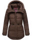 Marikoo Akumaa ladies Winter Jacket Dark Choco Größe XS - Gr. 34