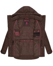 Marikoo Akumaa Damen Winterjacke Dark Choco Gr&ouml;&szlig;e L - Gr. 40