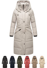 Marikoo Ayumii Damen lange Winter Steppjacke