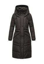 Marikoo Ayumii Damen Winterjacke Schwarz Gr&ouml;&szlig;e XL - Gr. 42