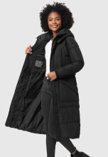 Marikoo Ayumii Damen Winterjacke Schwarz Gr&ouml;&szlig;e XL - Gr. 42
