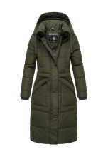 Marikoo Ayumii Damen Winterjacke Dark Olive Gr&ouml;&szlig;e M - Gr. 38