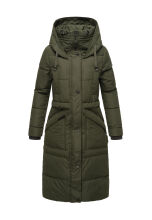 Marikoo Ayumii Damen Winterjacke Dark Olive Gr&ouml;&szlig;e M - Gr. 38