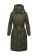 Marikoo Ayumii Damen Winterjacke Dark Olive Größe L - Gr. 40