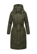 Marikoo Ayumii Damen Winterjacke Dark Olive Gr&ouml;&szlig;e XL - Gr. 42