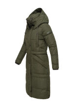 Marikoo Ayumii Damen Winterjacke Dark Olive Gr&ouml;&szlig;e XXXL - Gr. 46