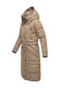 Marikoo Ayumii Damen Winterjacke Taupe Grey Größe S - Gr. 36