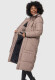 Marikoo Ayumii ladies Winter Jacket Taupe Grey Größe S - Gr. 36