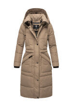 Marikoo Ayumii Damen Winterjacke Taupe Grey Gr&ouml;&szlig;e XL - Gr. 42