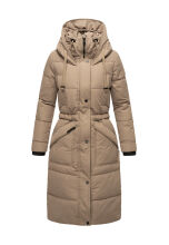 Marikoo Ayumii Damen Winterjacke Taupe Grey Gr&ouml;&szlig;e XL - Gr. 42