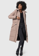Marikoo Ayumii Damen Winterjacke Taupe Grey Gr&ouml;&szlig;e XL - Gr. 42