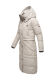 Marikoo Ayumii Damen Winterjacke Light Grey Größe S - Gr. 36