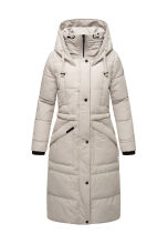 Marikoo Ayumii Damen Winterjacke Light Grey Gr&ouml;&szlig;e L - Gr. 40