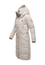 Marikoo Ayumii Damen Winterjacke Light Grey Gr&ouml;&szlig;e L - Gr. 40