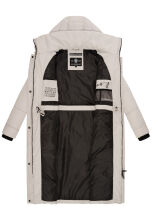 Marikoo Ayumii Damen Winterjacke Light Grey Gr&ouml;&szlig;e L - Gr. 40