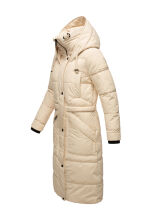 Marikoo Ayumii Damen Winterjacke Creme Größe L - Gr. 40