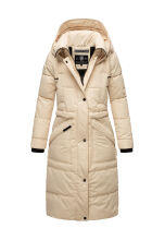 Marikoo Ayumii Damen Winterjacke Creme Gr&ouml;&szlig;e XXL - Gr. 44