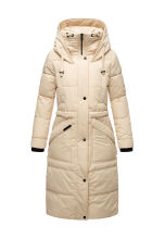 Marikoo Ayumii Damen Winterjacke Creme Gr&ouml;&szlig;e XXL - Gr. 44
