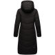 Marikoo Benikoo Damen lange Winterjacke Schwarz-Größe L - Gr. 40