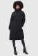 Marikoo Benikoo Damen lange Winterjacke Schwarz Größe XXL - Gr. 44