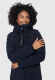 Marikoo Benikoo Damen lange Winterjacke Navy Größe S - Gr. 36