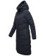 Marikoo Benikoo Damen lange Winterjacke Navy Größe XXL - Gr. 44