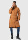 Marikoo Benikoo Damen lange Winterjacke Rusty Cinnamon-Größe S - Gr. 36