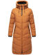 Marikoo Benikoo Damen lange Winterjacke Rusty Cinnamon-Größe S - Gr. 36