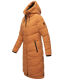 Marikoo Benikoo Damen lange Winterjacke Rusty Cinnamon-Größe S - Gr. 36