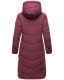 Marikoo Benikoo Damen lange Winterjacke Wine Größe S - Gr. 36