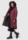 Marikoo Benikoo Damen lange Winterjacke Wine Größe M - Gr. 38