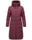 Marikoo Benikoo Damen lange Winterjacke Wine Größe M - Gr. 38