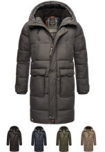 Stone Harbour Beviis Herren Winterjacke Anthrazit Größe S - Gr. S