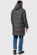 Stone Harbour Beviis Herren Winterjacke Anthrazit Größe S - Gr. S