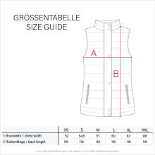 Navahoo Brezelchen Damen Winter Weste Schwarz Größe XL - Gr. 42