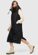 Navahoo Brezelchen Damen Winter Weste Schwarz Größe XXL - Gr. 44