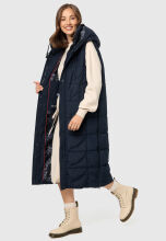 Navahoo Brezelchen Damen Winter Weste Navy Gr&ouml;&szlig;e XL - Gr. 42